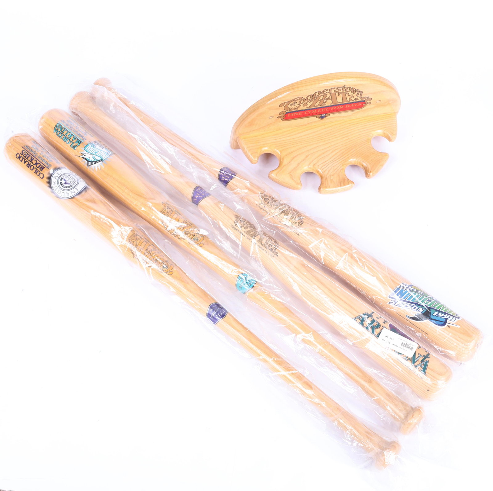 Cooperstown Bat Co. Inaugural Season 4 Bat Set with (1 of 7)