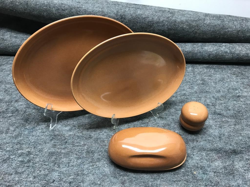 Russel Wright Iroquois Ripe Apricot: 11" x 14" (1 of 2)