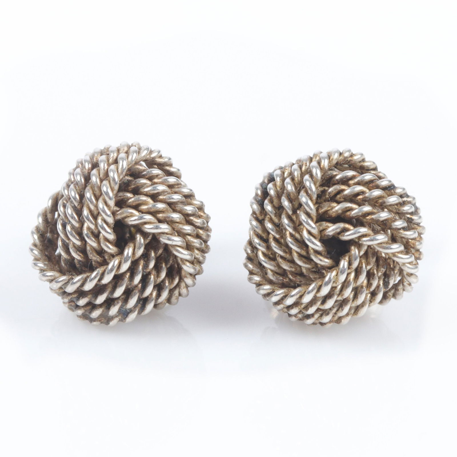 Tiffany & Co. 925 sterling silver rope twist knot (1 of 4)