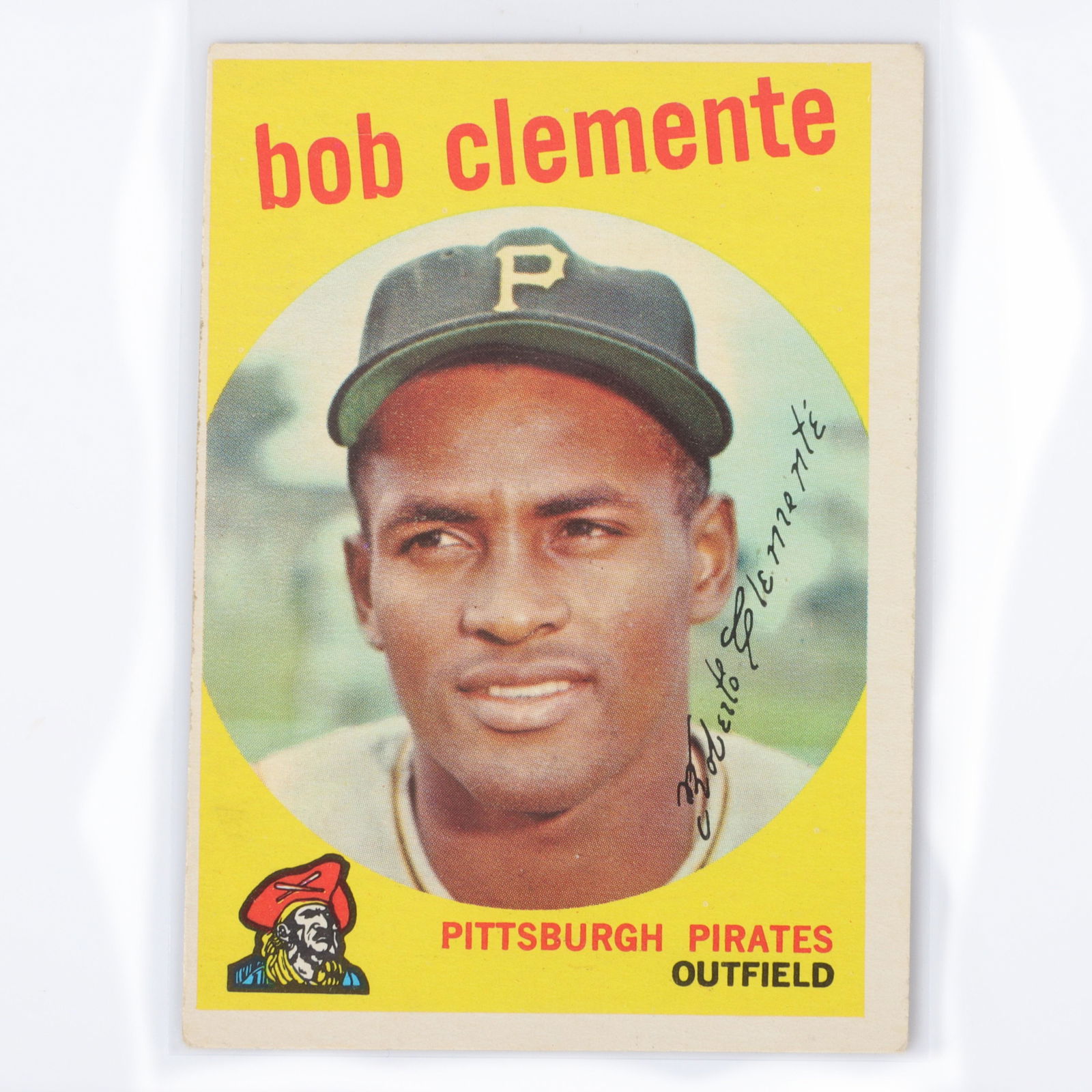 1959 Topps #478 Roberto Clemente EX to EXMT (1 of 4)