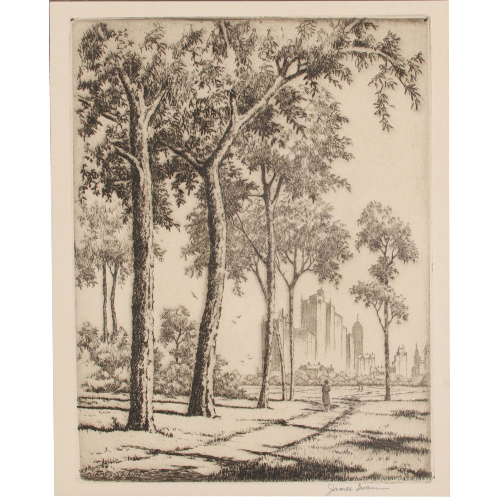 James Swann, American (1905-1985), Lincoln Park, (1 of 6)