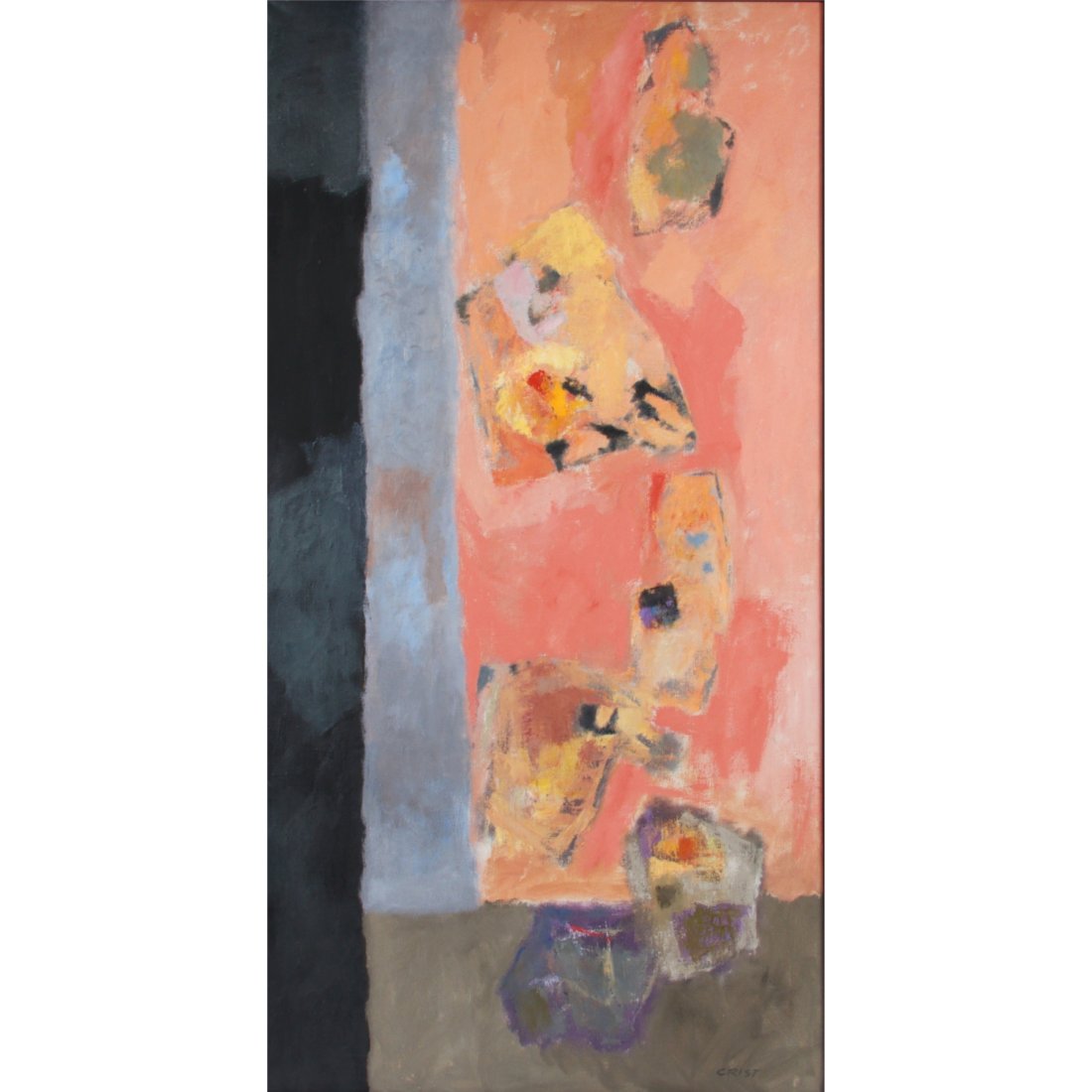 Richard Crist  American, (1909-1985)  Mystery, 1958 abstract still life (1 of 13)