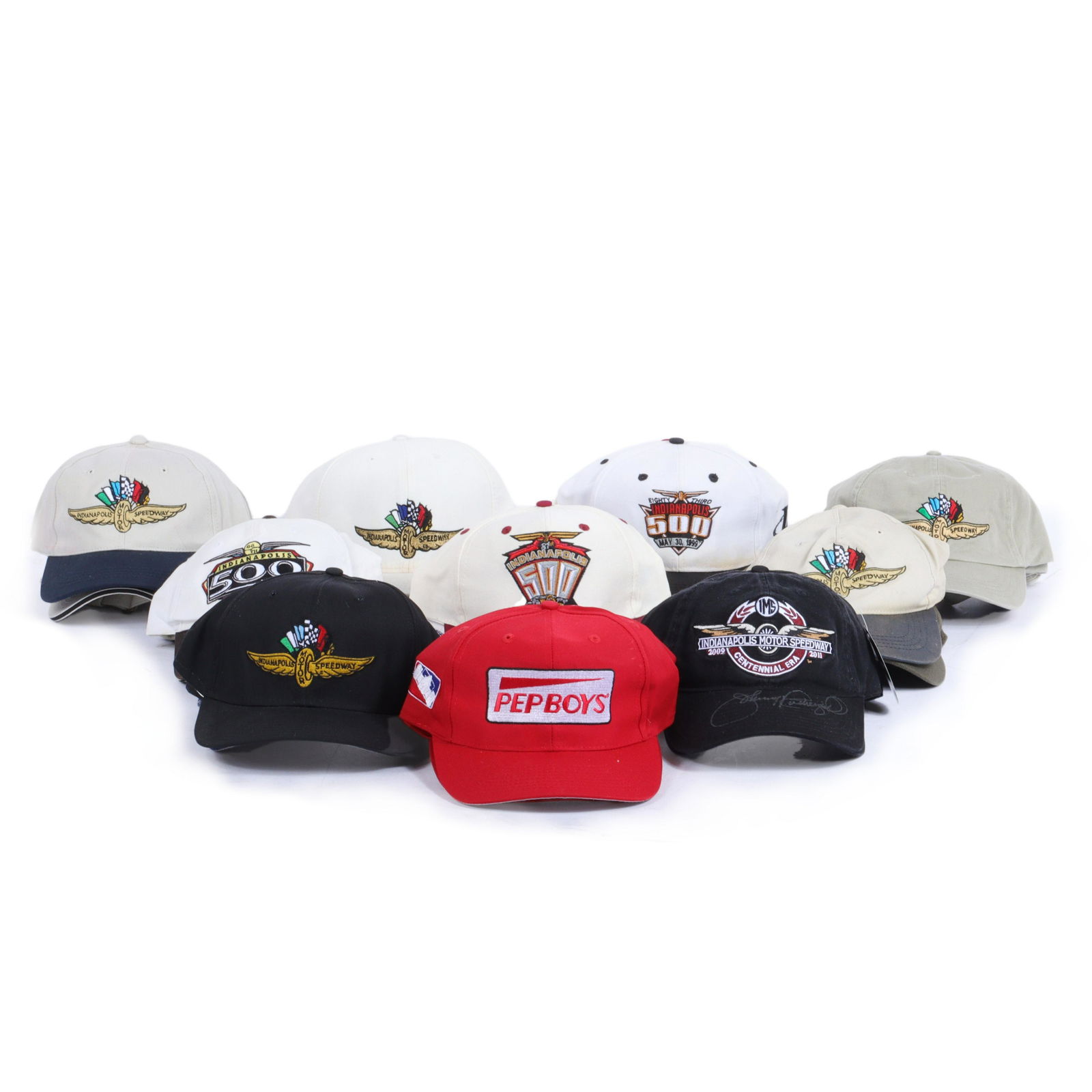 Lot of 33 Indianapolis 500 & IMS Hats (1 of 8)