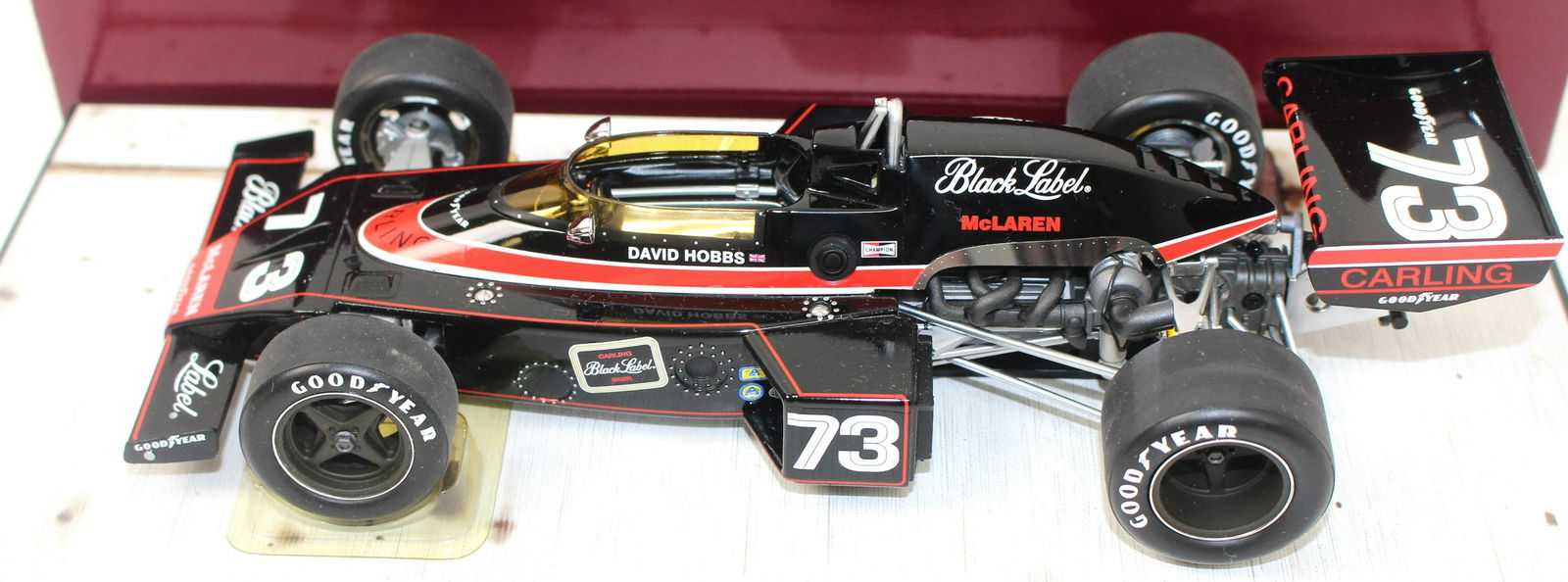 1974 David Hobbs Indianapolis 500 Carling Black Label Carousel 1 Diecast Car 1:18 (1 of 3)