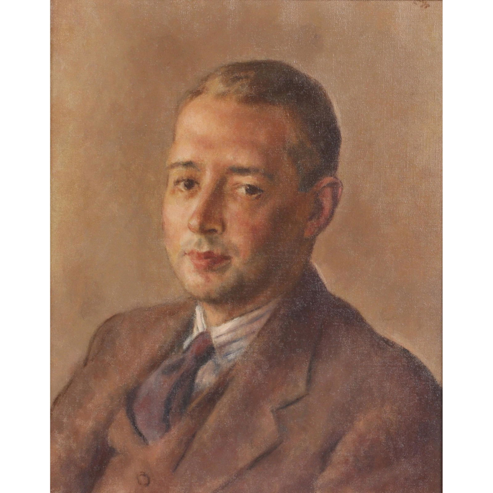 Robert Phillipp, New York (1895 - 1981), Professor James Grote Vanderpool, (architect), 1941, oil on (1 of 12)