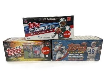 2000, 2011, 2013 Topps Factory Sealed Football Sets (1 of 4)