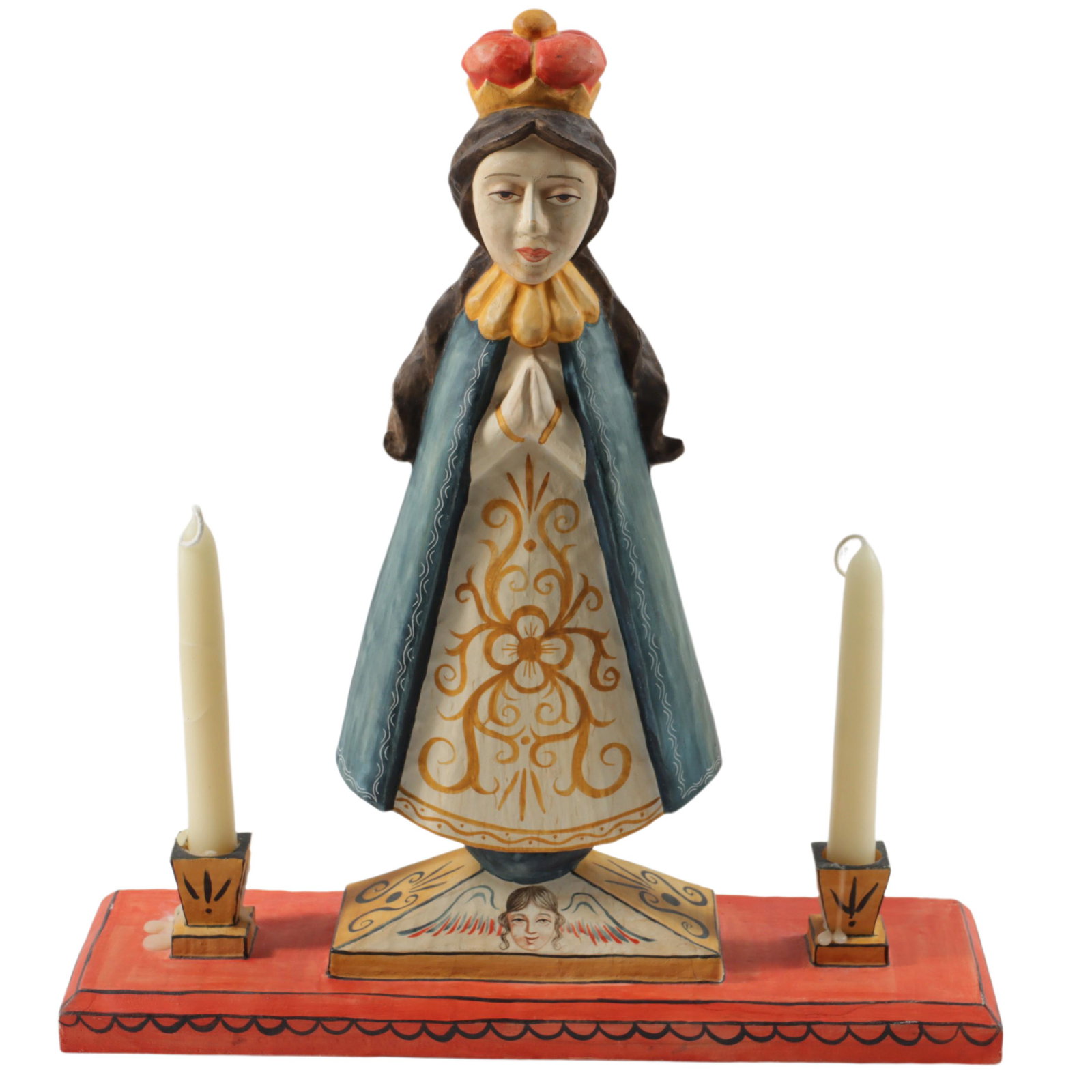 Rhonda Crespin, New Mexico (20th/21st Century), Nuestra Senora de San Juan de Los Lagos, 2000, sugar (1 of 4)