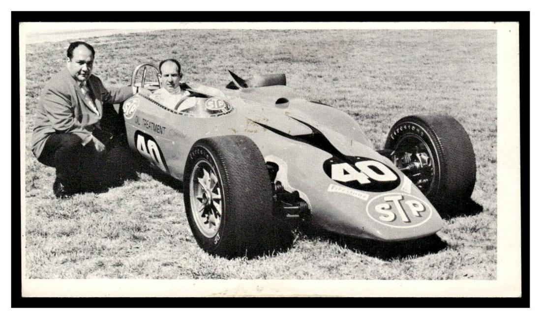 Lot of 7 Vintage 1970-71 STP Racing Trading Cards & Misc. (1 of 11)