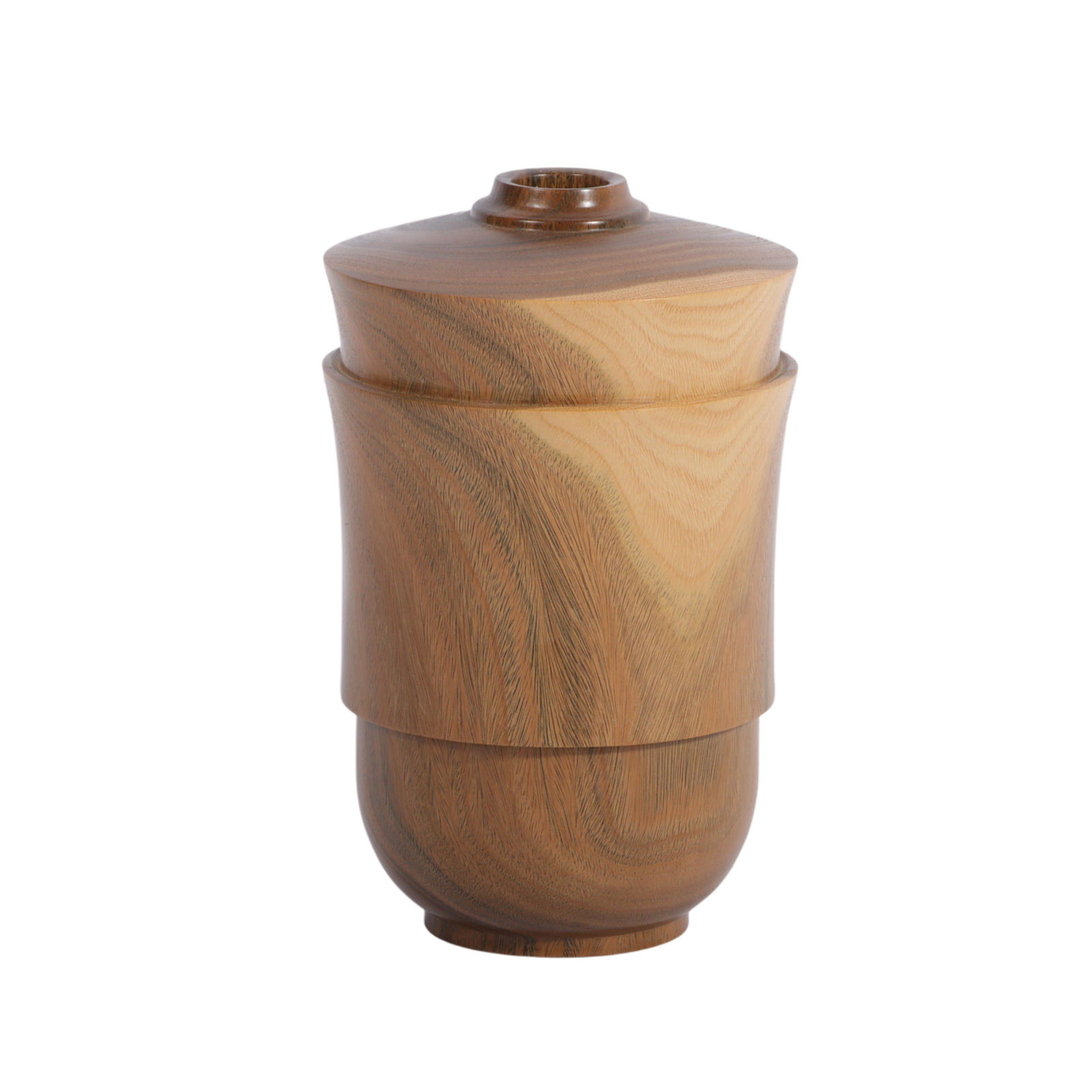 Dan Kvitka, (American, b.1958), Vera #3, 1995, studio turned wood vase (1 of 8)