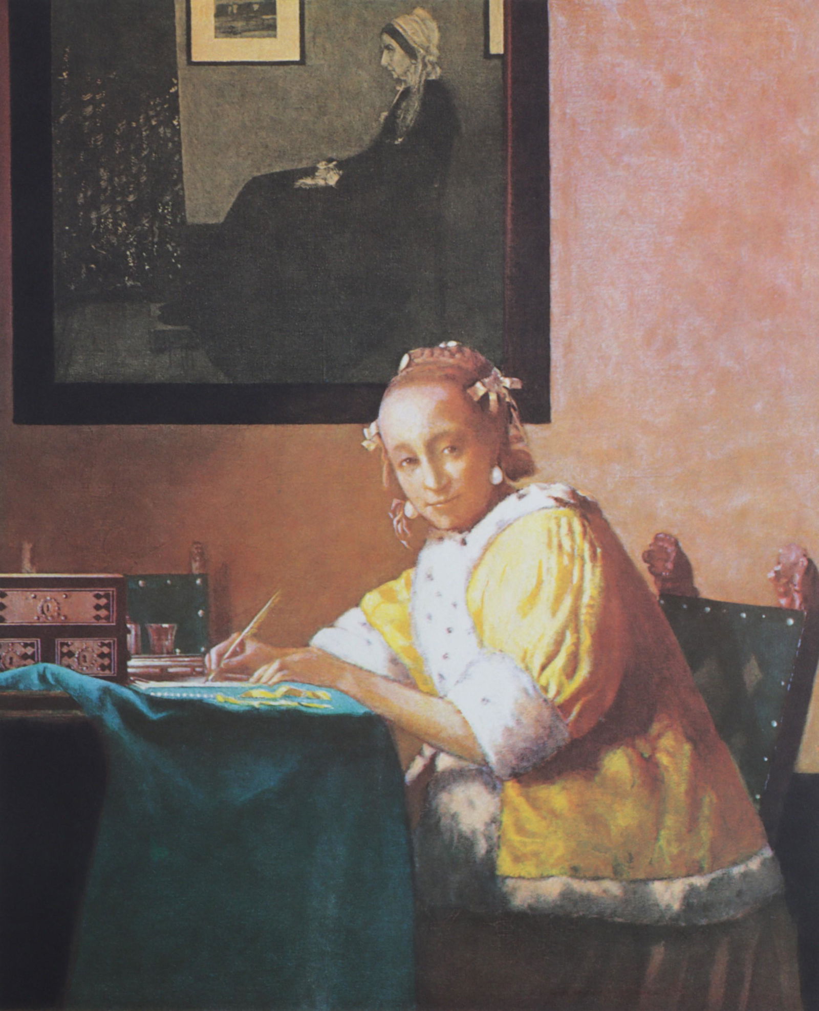 George Deem, New York, Indiana (1932 - 2008), Bruna Sevini and Whistler's Mother, 1979, lithograph, (1 of 8)