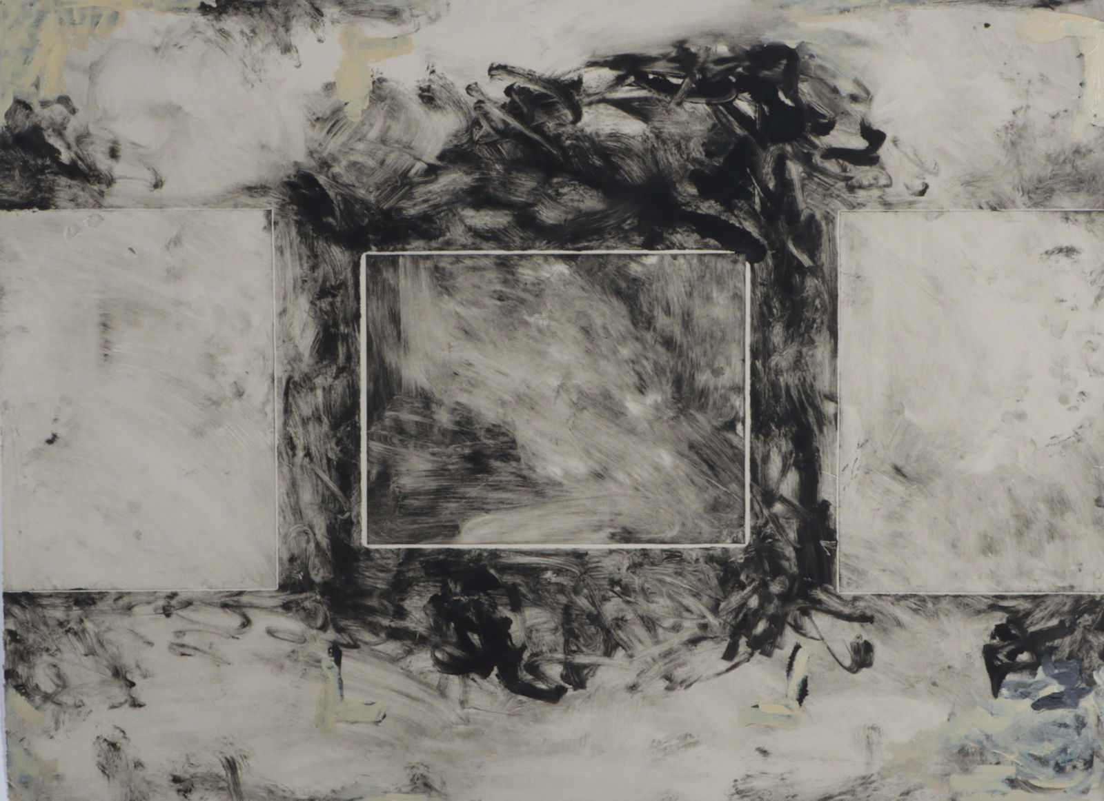 Carole Seborovski, New York (b. 1960), untitled, 1987, mixed media on paper, 30â€H x 22â€W (1 of 8)