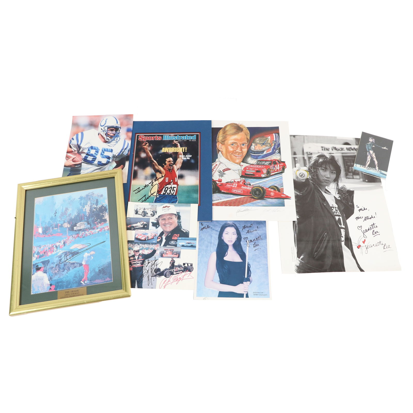 Lot of Signed & Unsigned Sports Memorabilia (1 of 20)