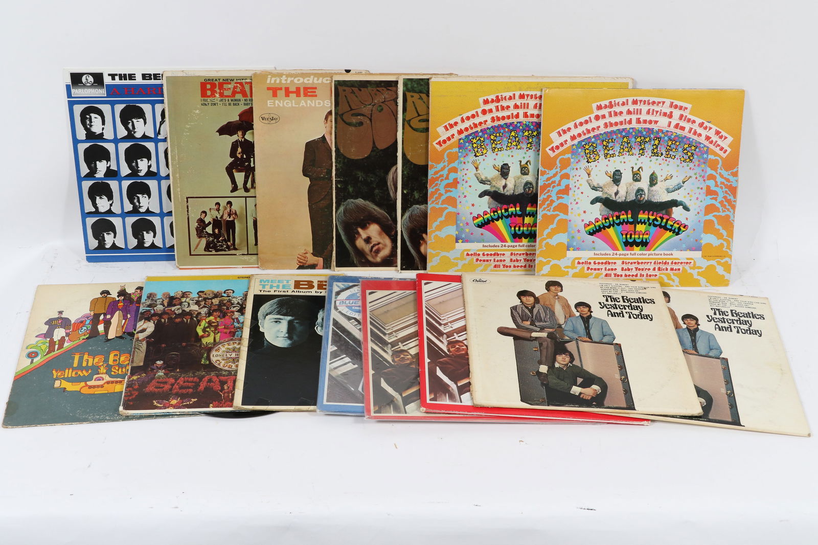 Lot of 15 Beatles 33 1/3 LP Records (1 of 7)