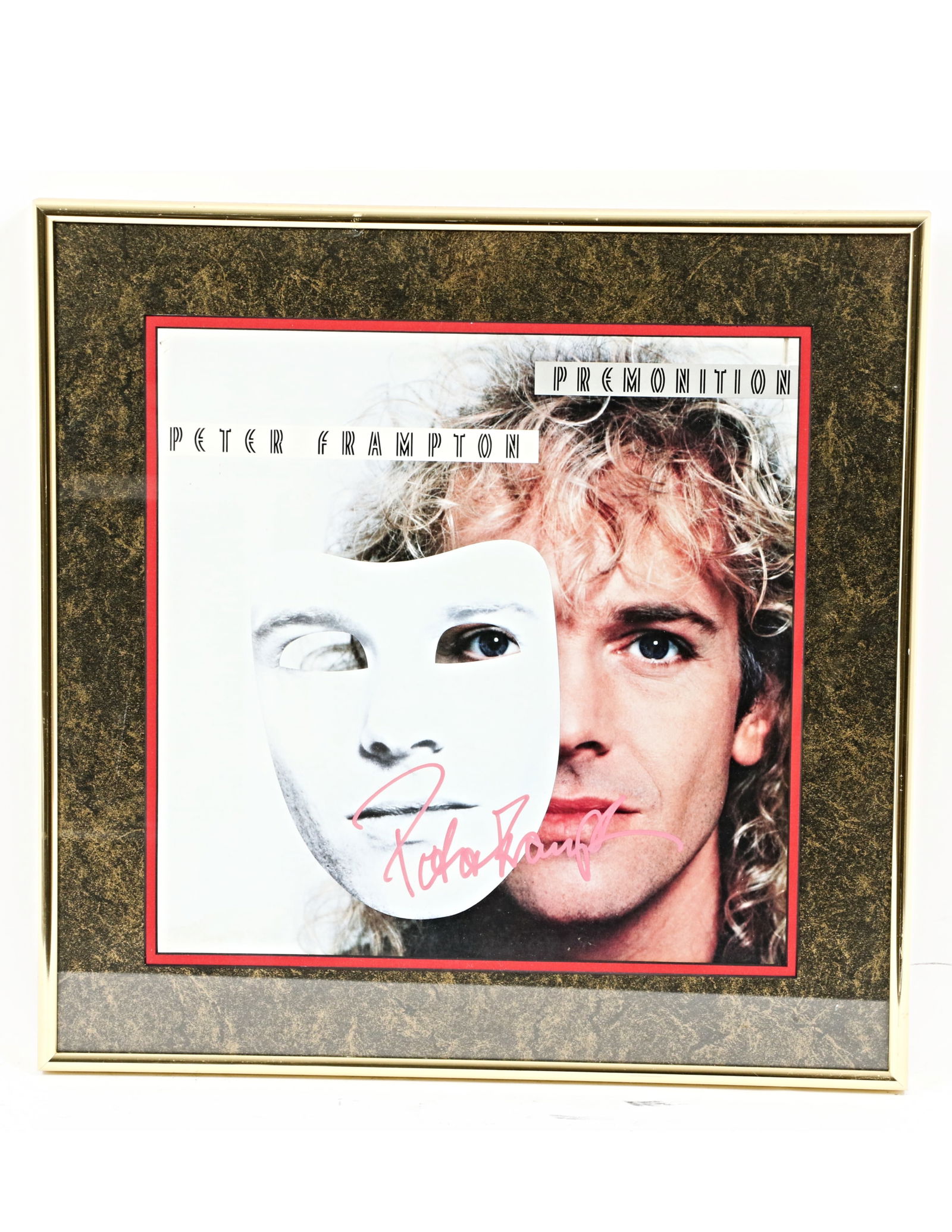 Peter Frampton Autographed Premonition Album (1 of 6)