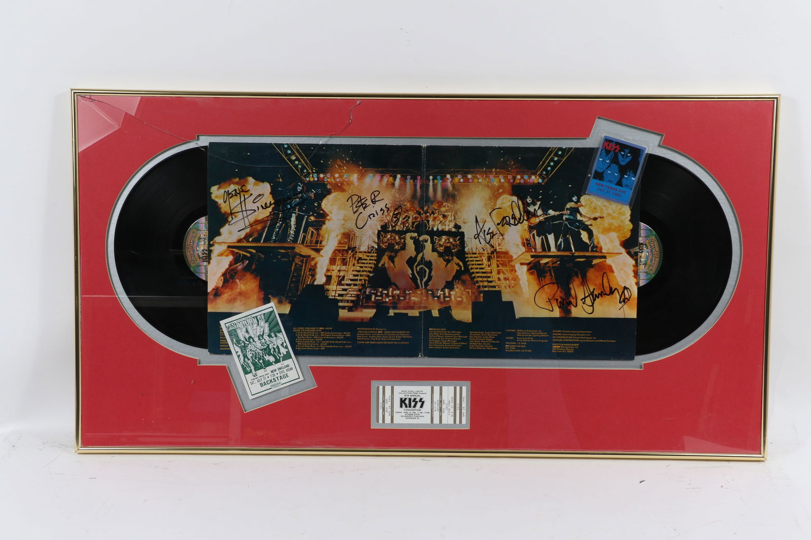 Kiss Framed Autographed Kiss Alive II Album (1 of 8)