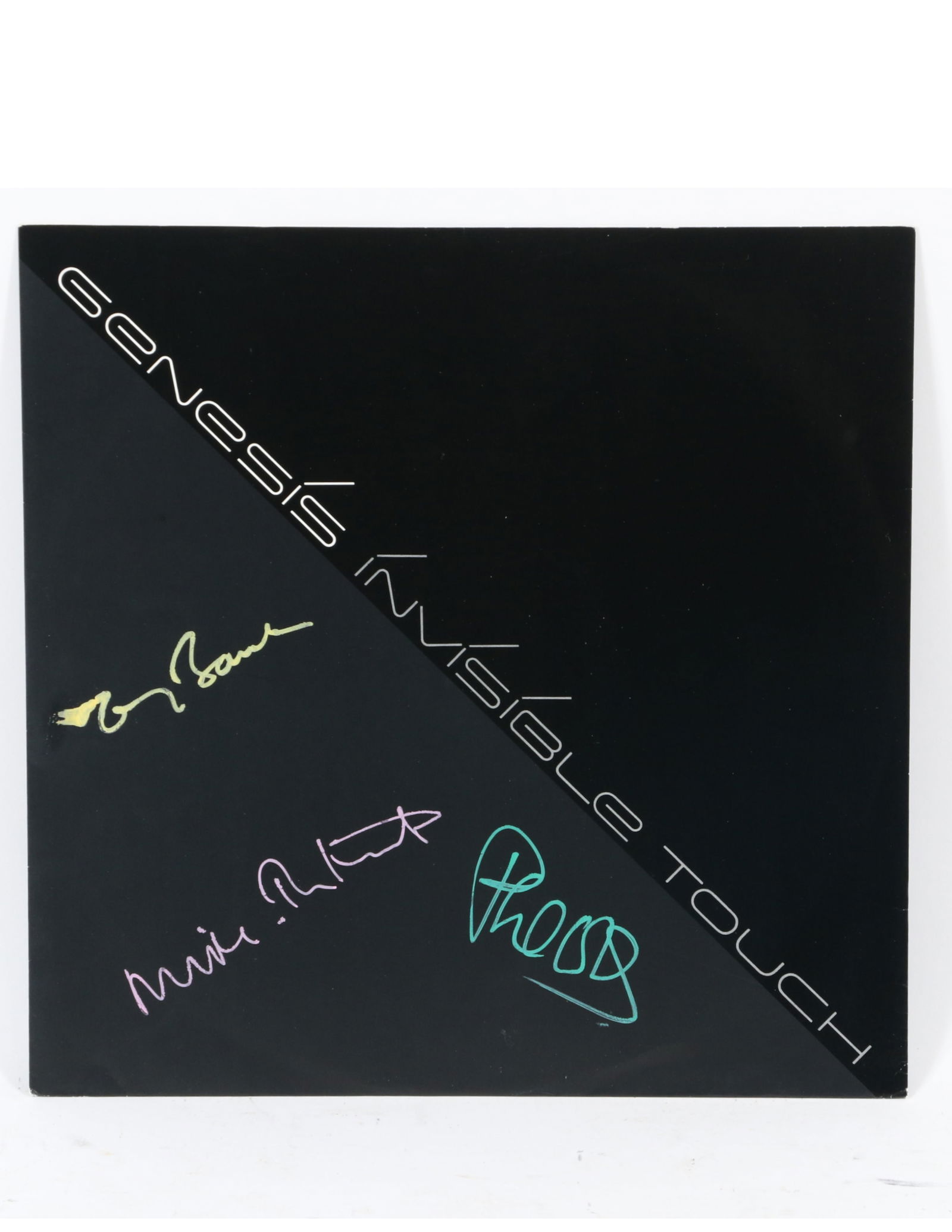 Genesis Invisible Touch Autographed Album (1 of 5)