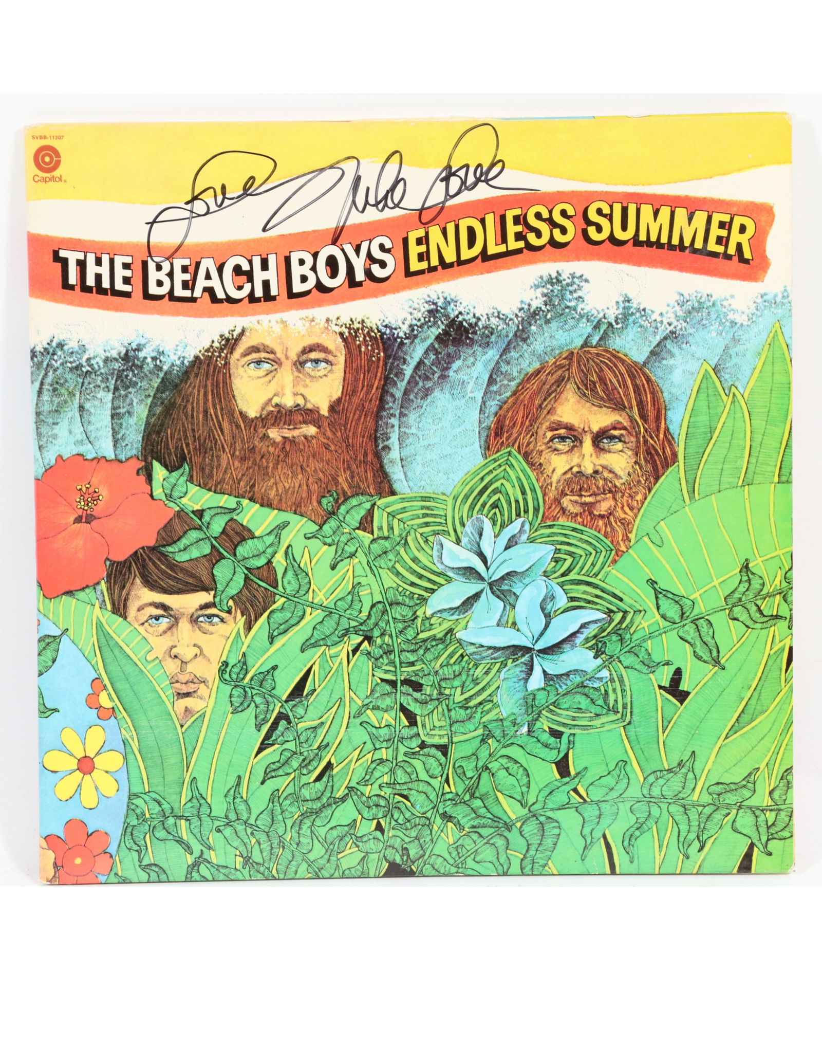 Mike Love The Beach Boys Endless Summer Autographed Album: Mike Love The Beach Boys Endless Summer Autographed Album Signed on the front of the cover.