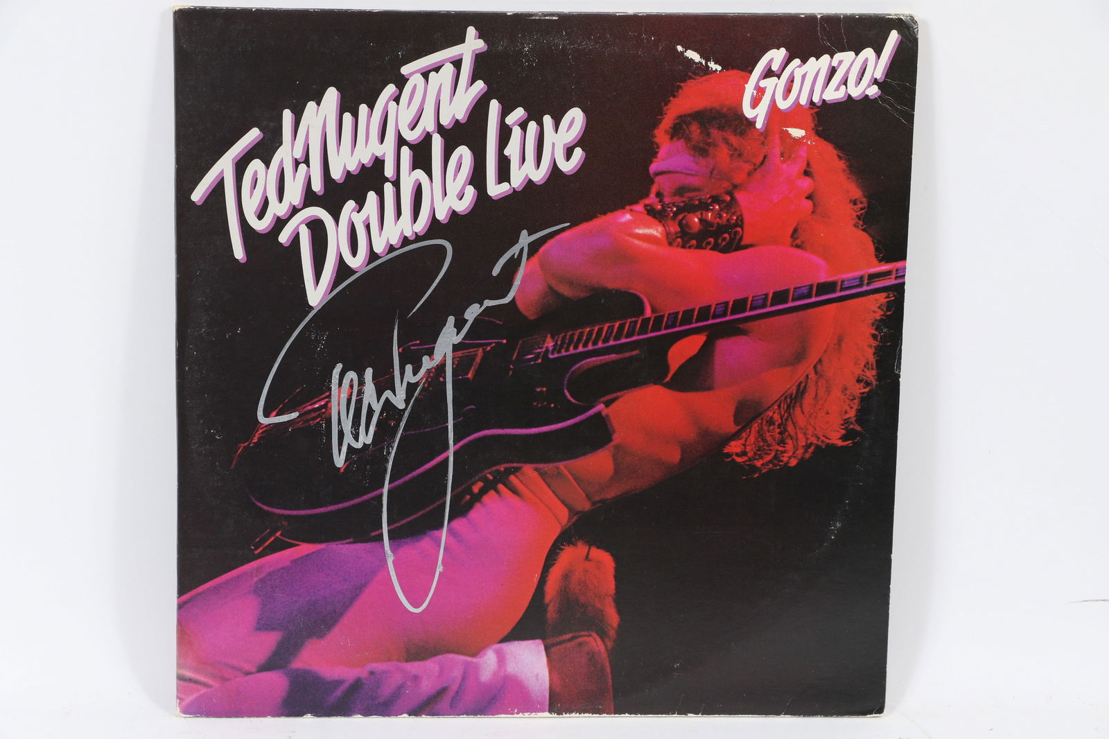 Ted Nugent Double Live Gonzo Autographed Album (1 of 3)