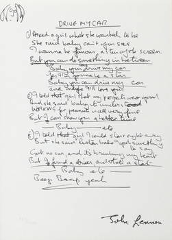 The Art of John Lennon - Hand Written Lyric Editions