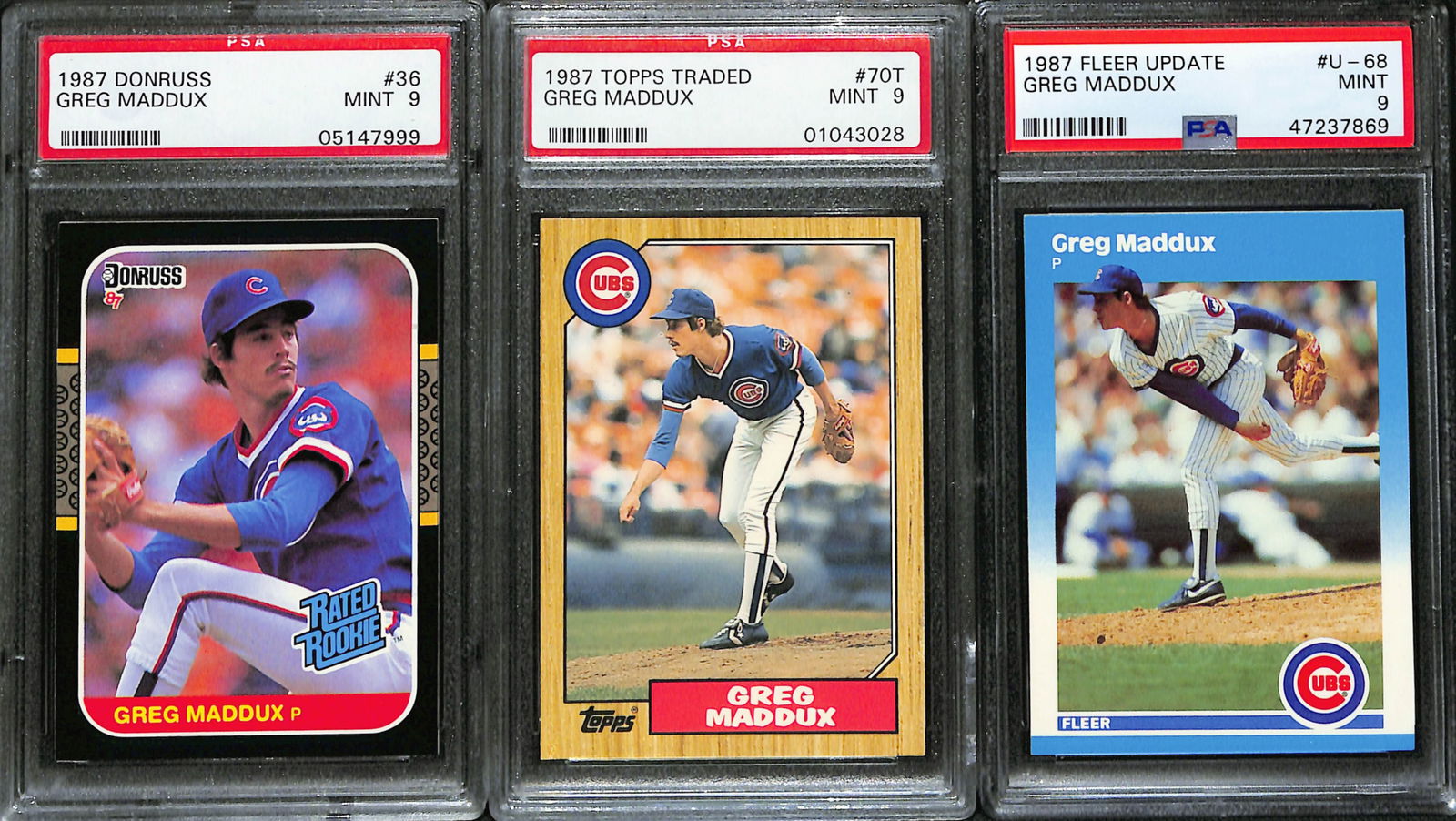 PSA9 美品　バリー・ボンズ　1987 DONRUSS　ルーキーカード PSA9 美品バリー・ボンズ1987 DONRUSSルーキーカード