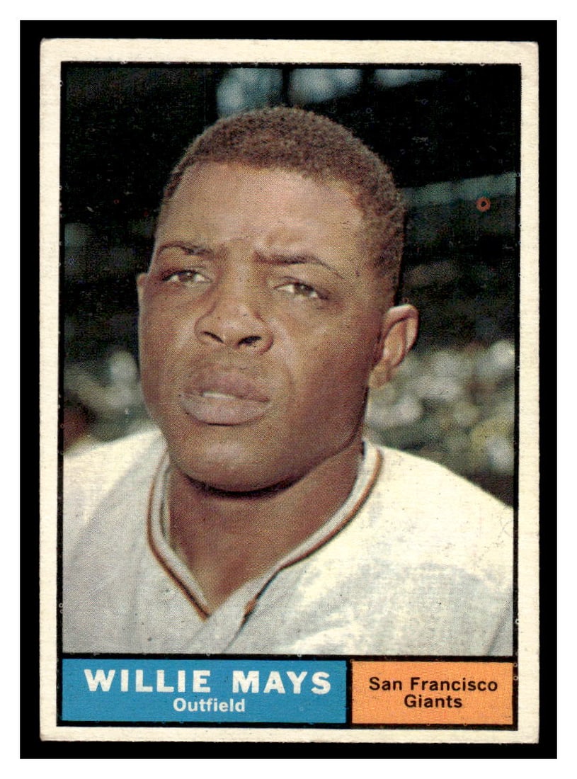 2 - 1961 Topps Willie Mays Baseball Cards #150 (1 of 4)