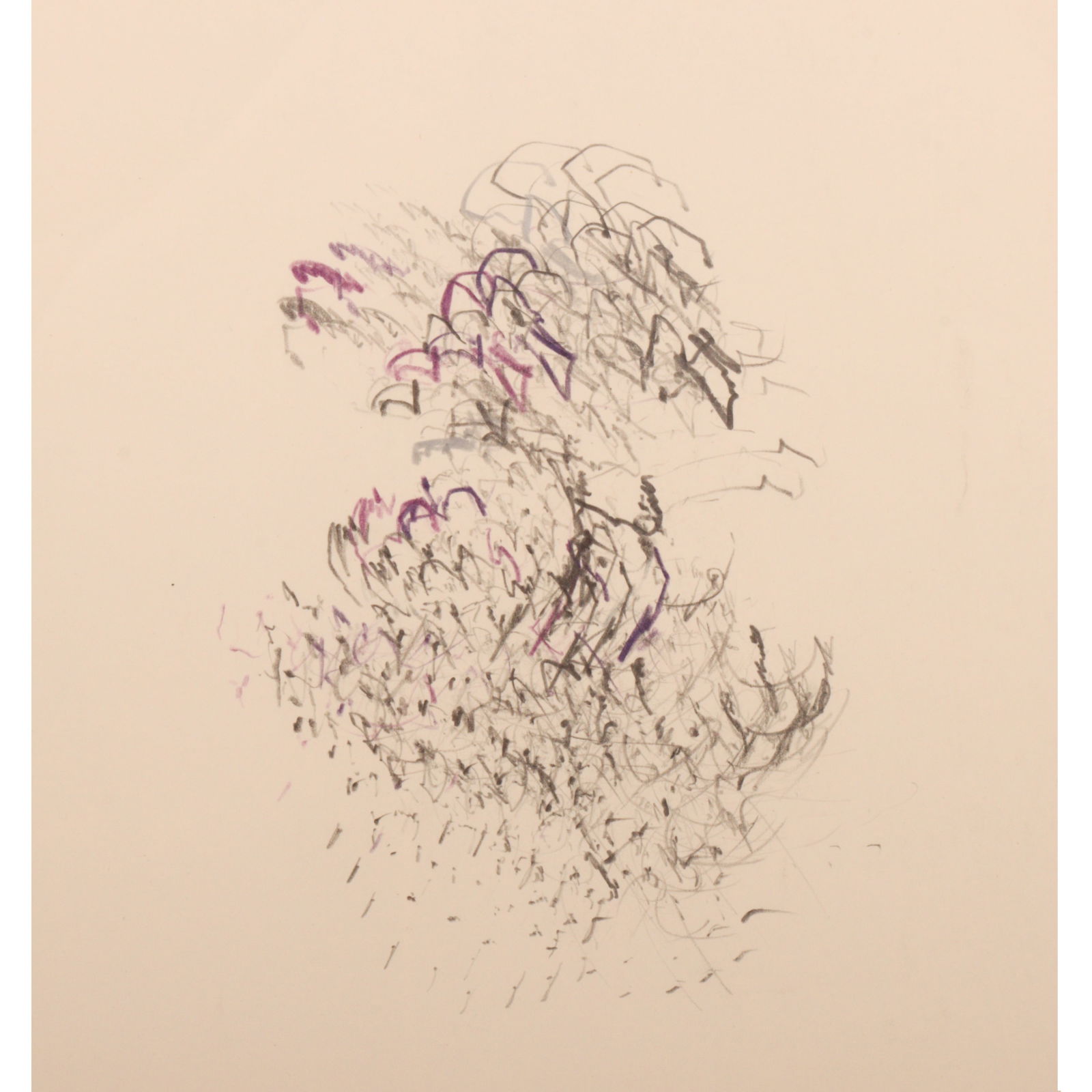 Alan Saret, New York (b.1944), Ensou Curent of the Spirit of the Seeding, 1970, mixed media on: Alan Saret New York (b.1944) Ensou Curent of the Spirit of the Seeding, 1970 mixed media on paper signed, titled, and dated verso. Biography from Spanierman Gallery (retired) A noted artist of the Pos