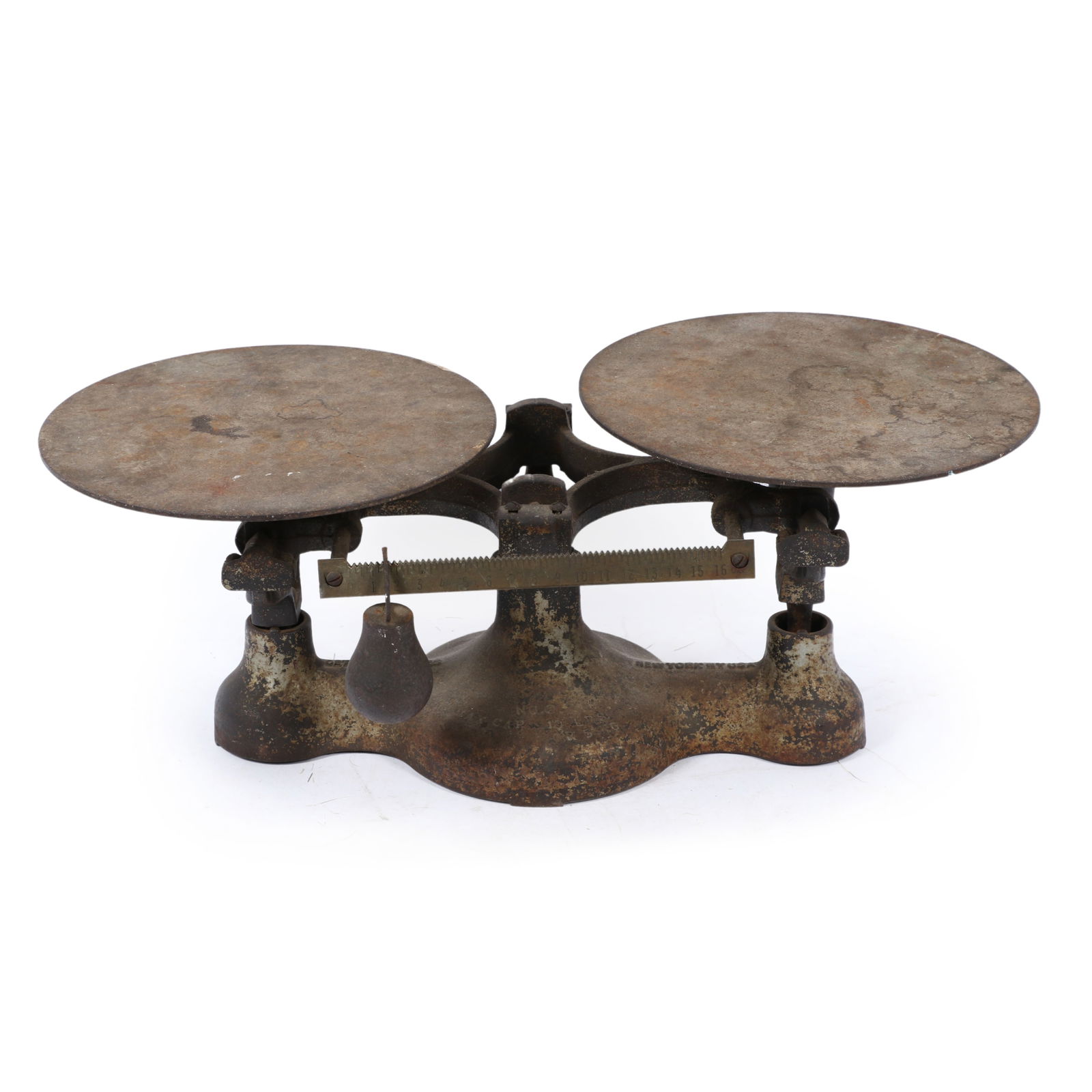 Antique Detecto cast iron balance scale 8"H x 20"L x 8"D (1 of 12)