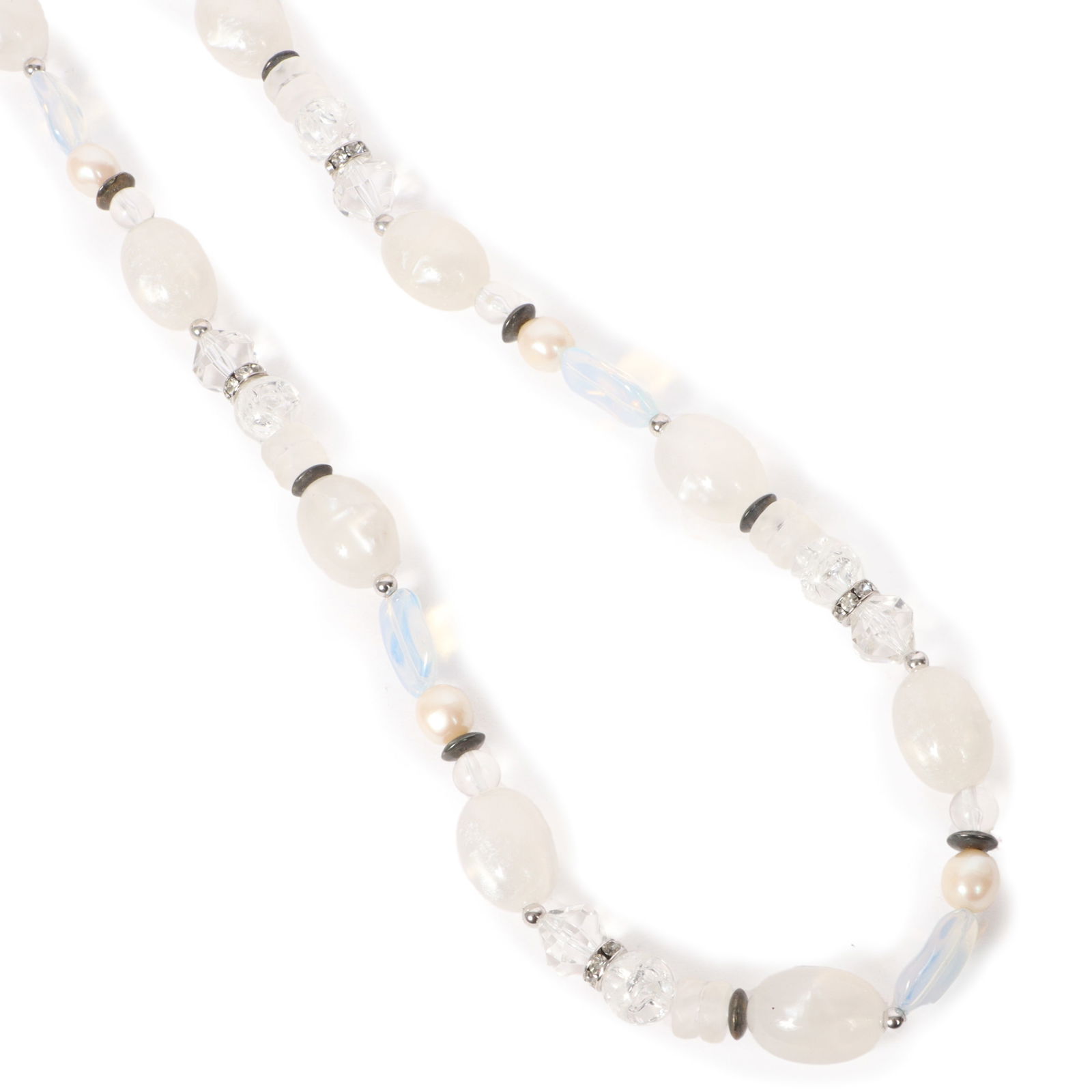 Yves Saint Laurent YSL designer couture opalescent beaded necklace. (1 of 5)