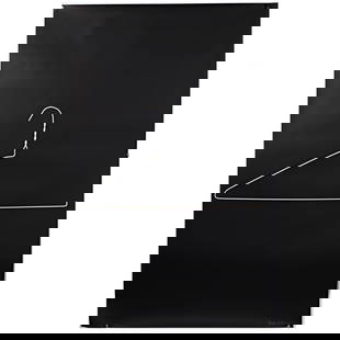 Paula Scher, New York (B. 1948), Two (Numbers Series), silkscreen on paper, 46"H x 30"W: Paula Scher New York (B. 1948) Two (Numbers Series) silkscreen on paper Pencil signed and numbered (24/125) lower. Biography from the Archives of askART: The following is from the website of the Ameri