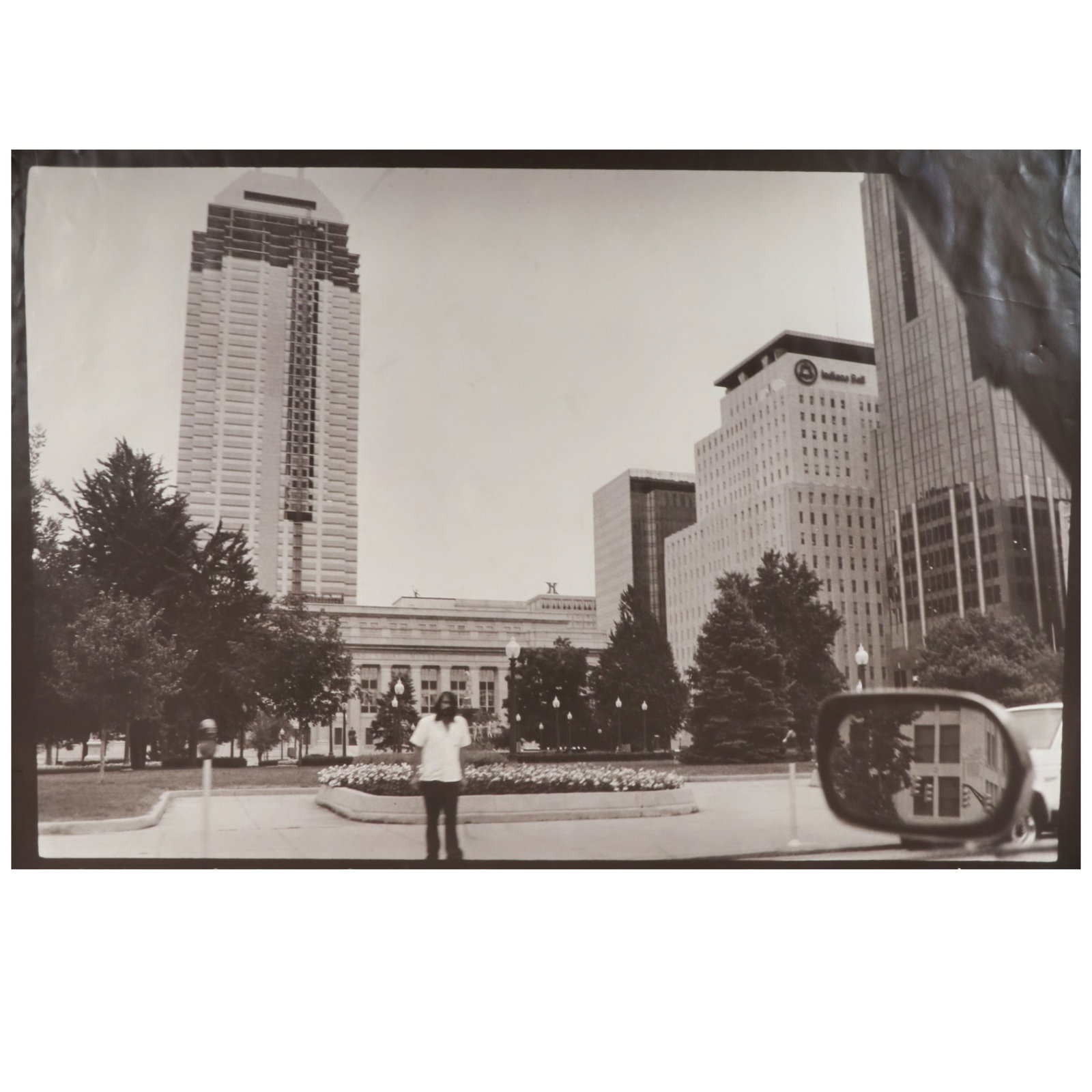 Carl Pope, Indiana, New York (B. 1961), downtown Indianapolis, street scene, 1989, photograph, 30 (1 of 11)