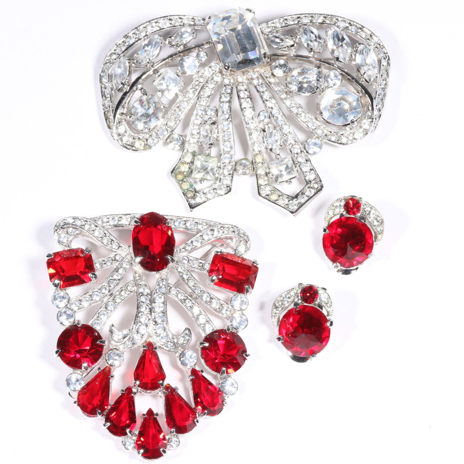 Eisenberg Ice Classic Series 2000 diamante rhinestone crystal bow brooch and Eisenberg Ice Classic S (1 of 12)