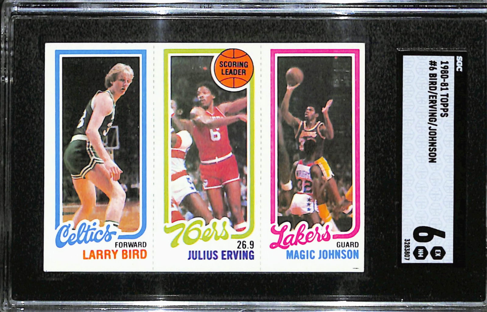 1980 Topps Basketball Complete Set w/ Bird / Magic Rookie SGC 6 (1 of 11)