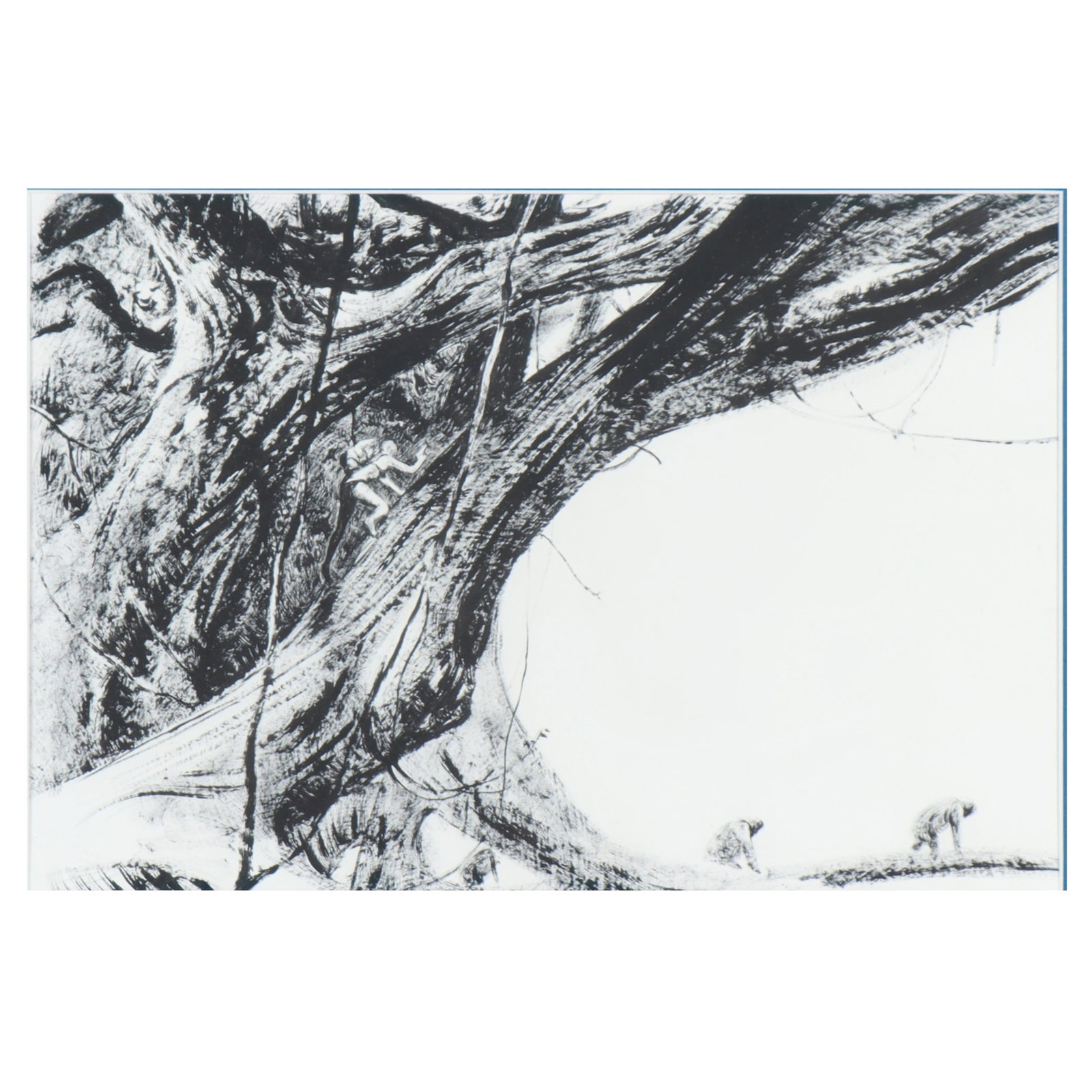 John Schoenherr, American (1935 - 2010), The Demon Breed illustration, drybrush ink over gesso, 11: John Schoenherr American (1935 - 2010) The Demon Breed illustration drybrush ink over gesso Original art for "The Demon Breed" by James Schmitz. Originally published in Analog Science Fiction and Fact