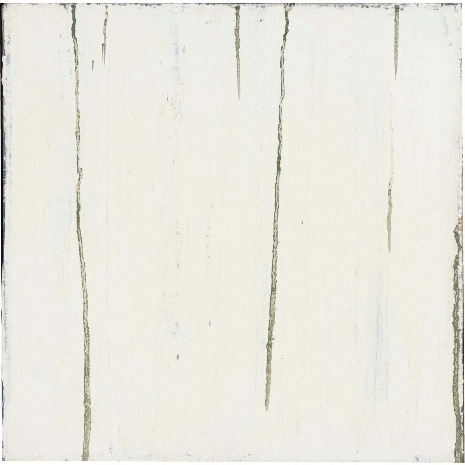 Jacqueline Humphries, New York (B. 1960), abstract, 1992, oil on linen, 14"H x 14"W(sight), 15 1/4"H: Jacqueline Humphries New York (B. 1960) abstract, 1992 oil on linen Signed verso. Biography from the Archives of askART: ‘The Thrilling Feeling of Creating Light’: Jacqueline Humphries on Her Rece