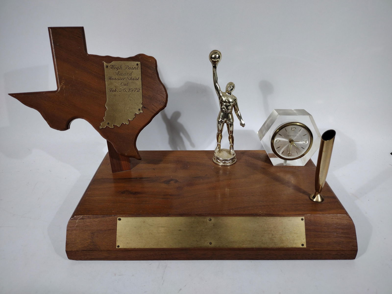 George McGinnis 1972 Hoosier Shoot Out High Point Award Trophy (1 of 5)