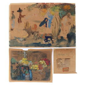 George ‘Pop’ Hart Overbury, New York, California, New Jersey, Illinois (1868 - 1933), Flower (1 of 11)