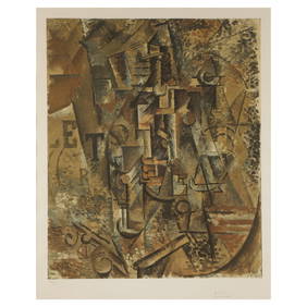 Pablo Picasso, Spain/France (1881-1973), After "La Bouteille de Rhum (Still Life with a Bottle of (1 of 11)