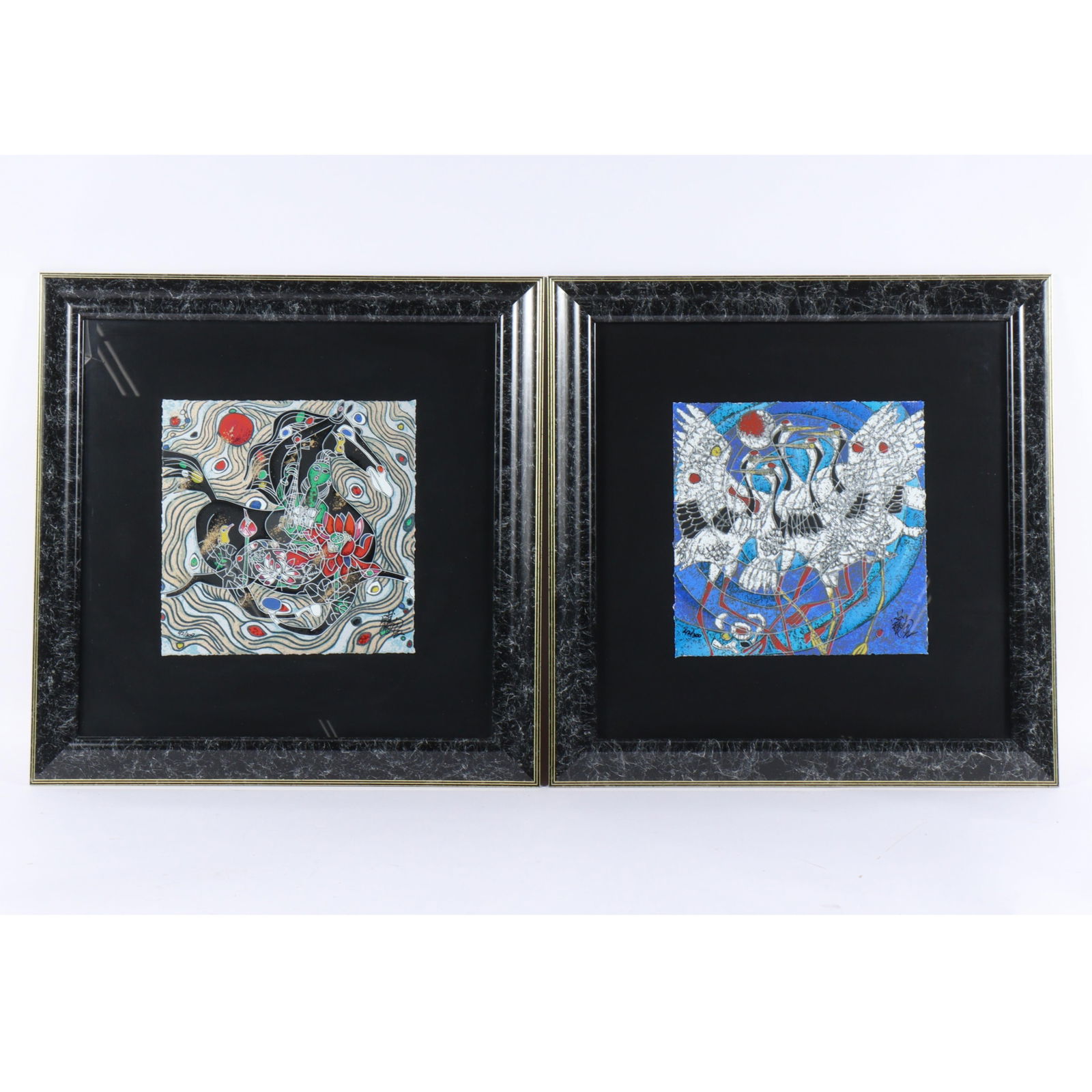 Jiang Tiefeng, Chinese (b.1938), Joy / Nobility, from The Nature Suite 4 piece series, 1992, 2 (1 of 18)