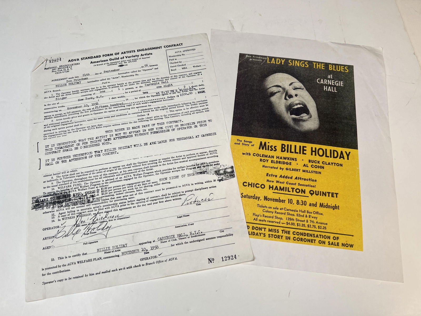 Louis McKay archive and estate papers, controversial last husband of Eleanor McKay aka Billie (1 of 4)