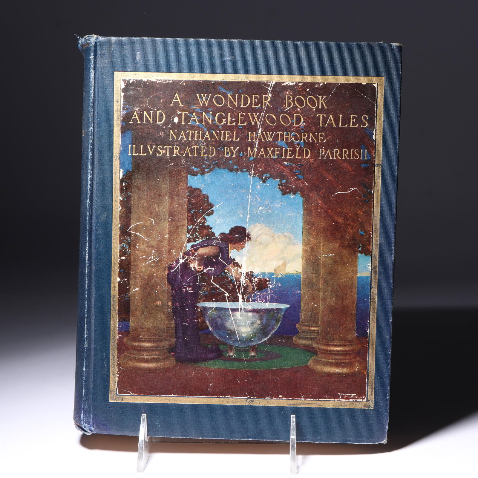 Maxfield Parrish "A Wonder Book & Tanglewood Tales" 9 3/4"H x 8"W (1 of 11)