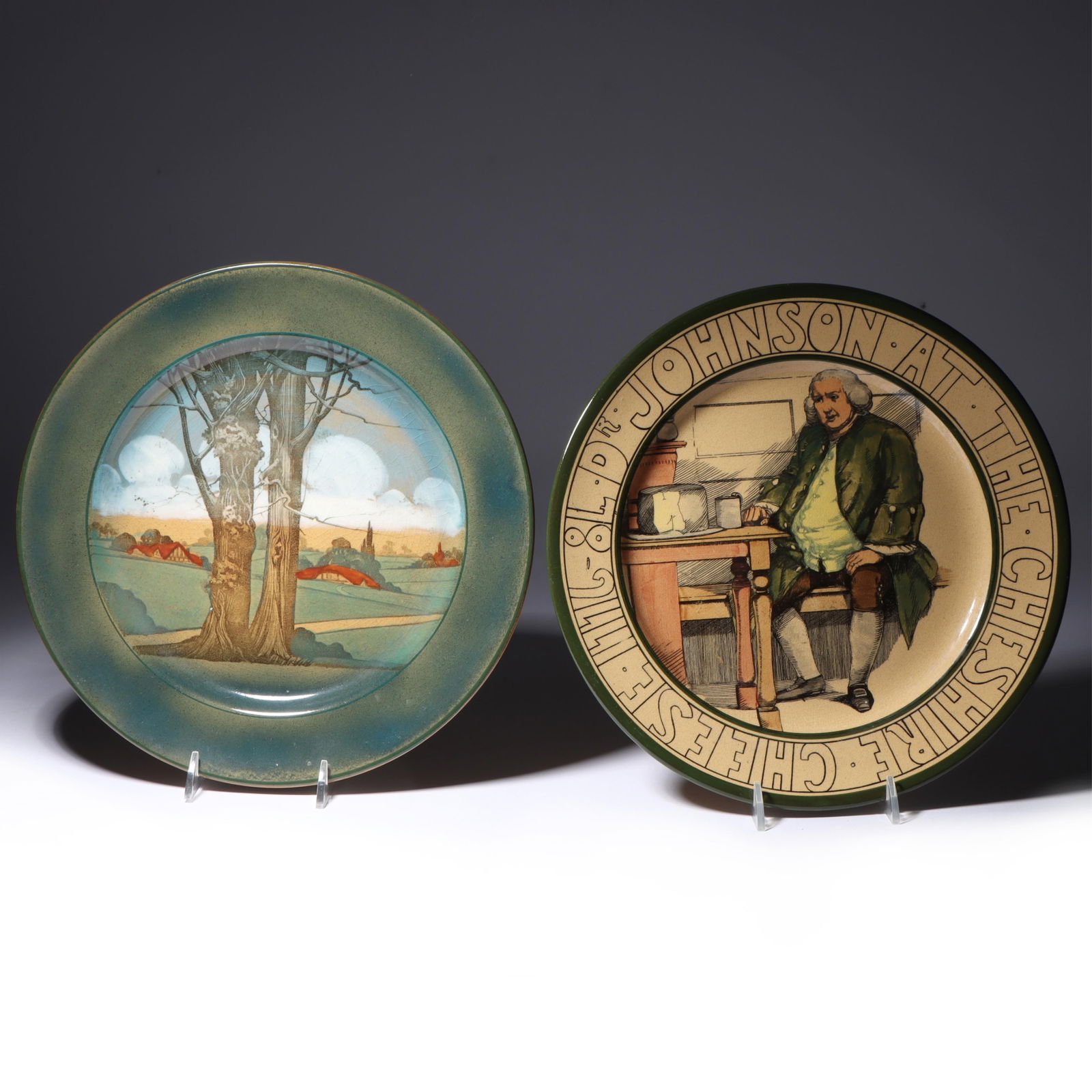 Two Royal Doulton Plates 10"Diam. (one) (1 of 8)