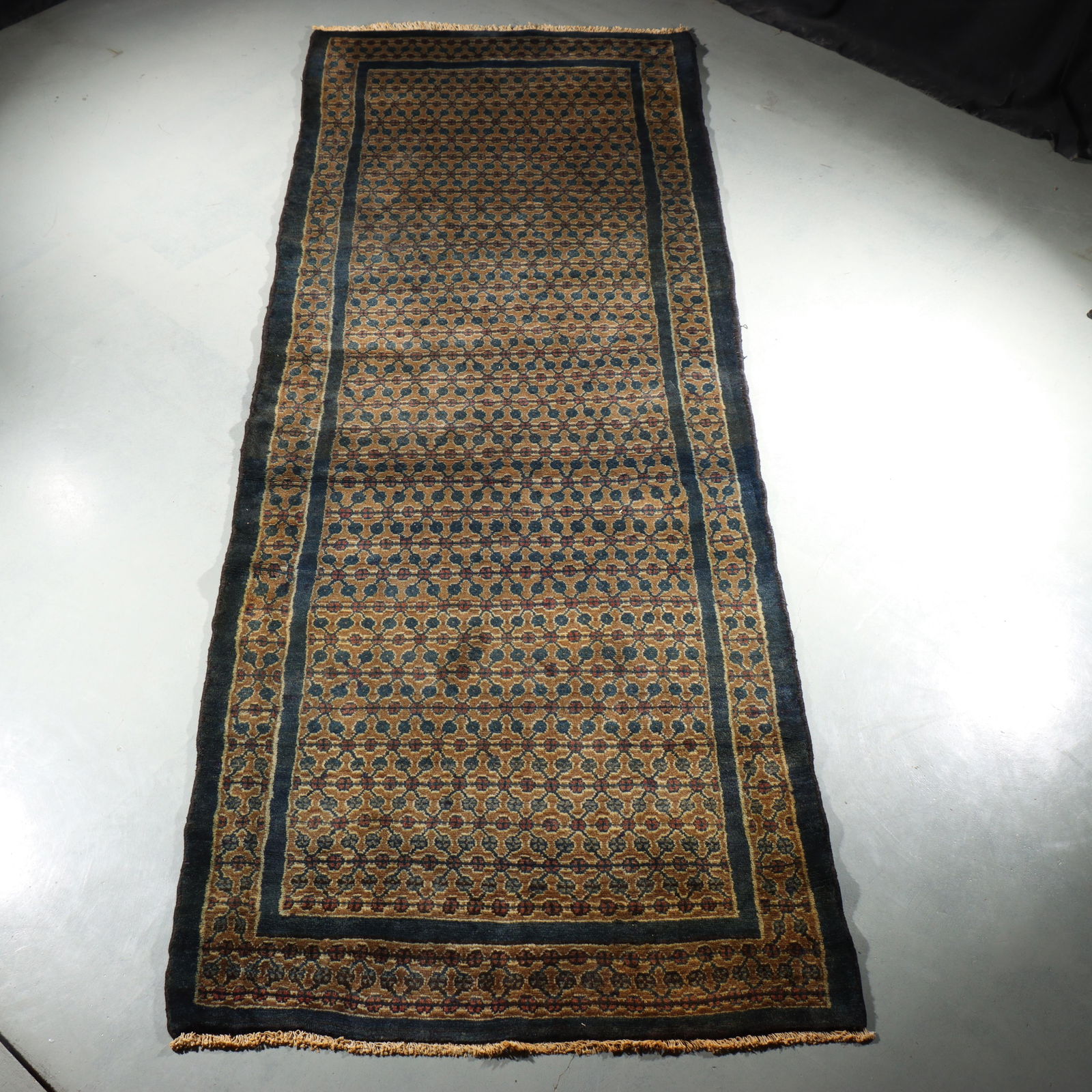 Hand knotted Malayer wool rug runner estate carpet 113"H x 41 1/2"W (1 of 10)