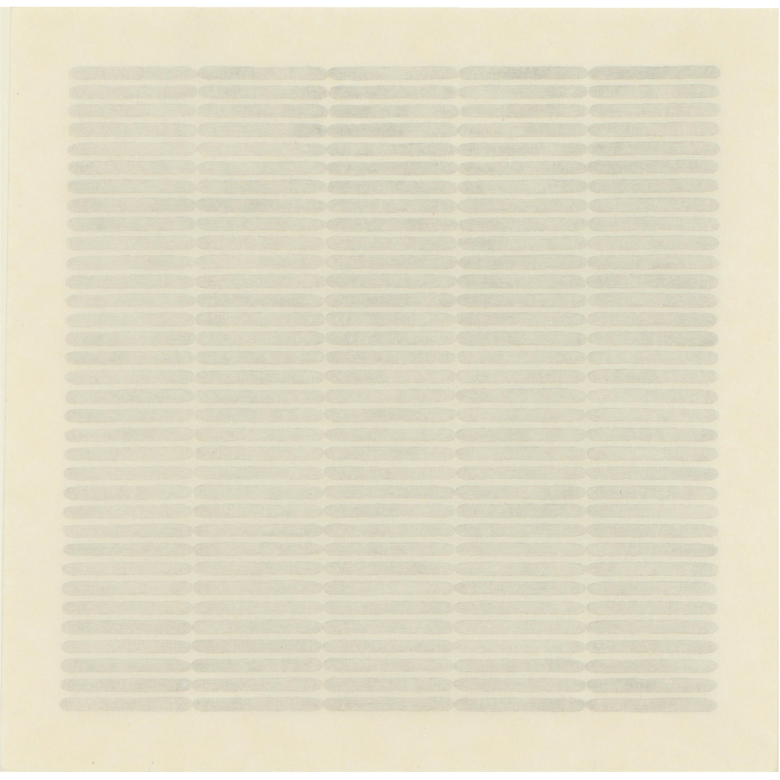 Lynne Woods Turner, American (b. 1951), geometric abstract, 1998, graphite on parchment paper, 9: Lynne Woods Turner American (b. 1951) geometric abstract, 1998 graphite on parchment paper Provenance: Gallery Joe, Philadelphia, PA Biography from artist's website: Lynne Woods Turner is a contempora