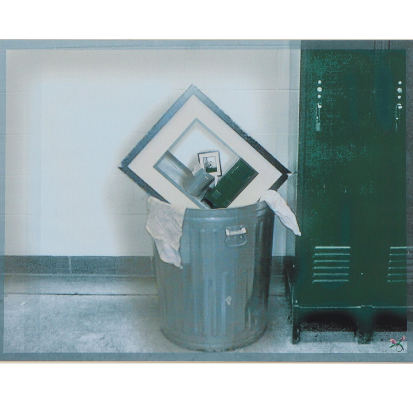 Jeff Wall (Canadian, b. 1946) The Picture Series "Trashed," lithograph, 2001 10 1/2"H x 13: Jeff Wall (Canadian, b. 1946) The Picture Series "Trashed," lithograph, 2001 Signed and dated verso, edition 2/100. Biography from the Museum of Art, Architecture and Technology: Jeff Wall was born in