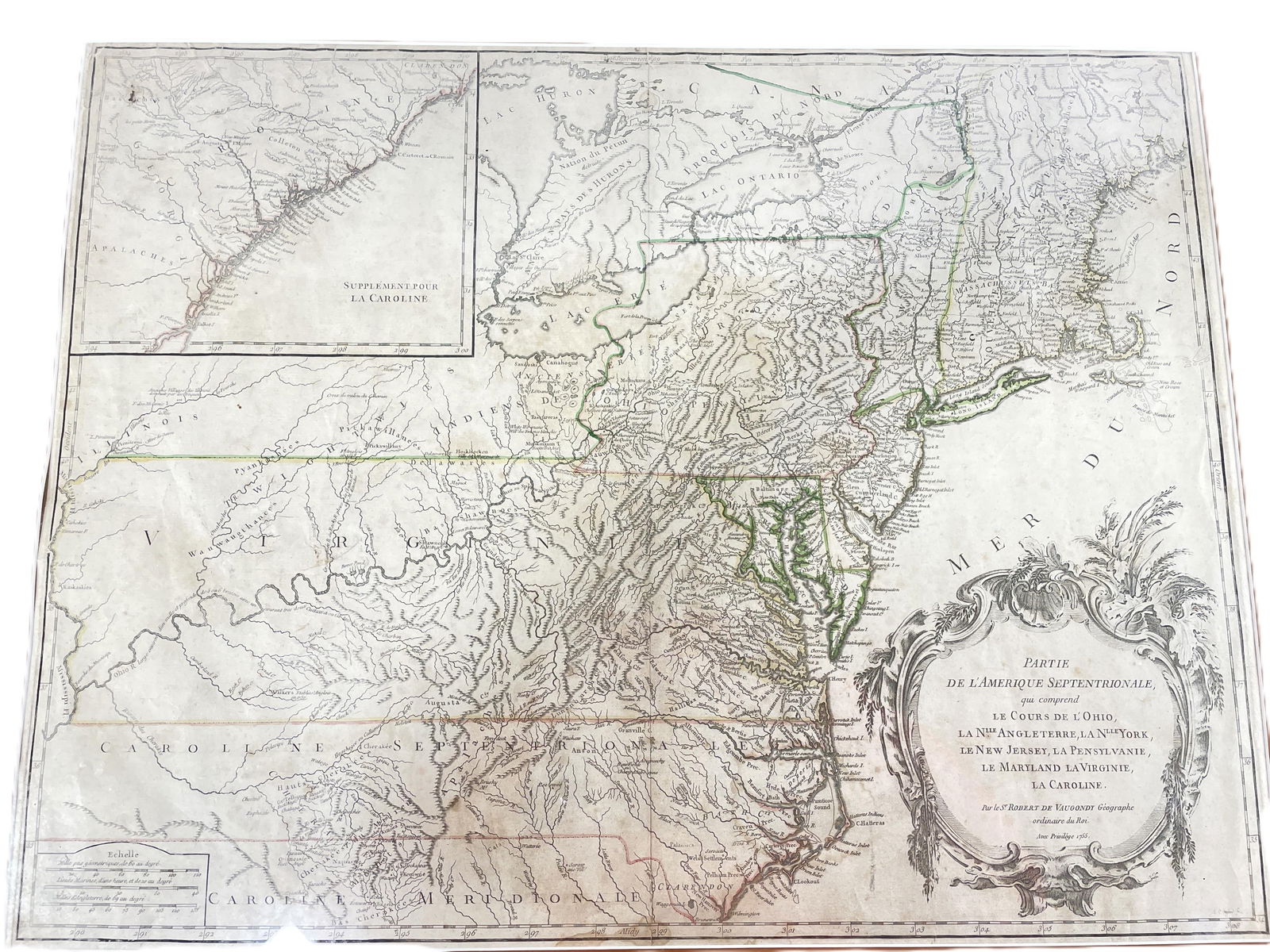 Robert de Vaugondy, "Partie de l'Am?rique Septentrionale" (1 of 4)