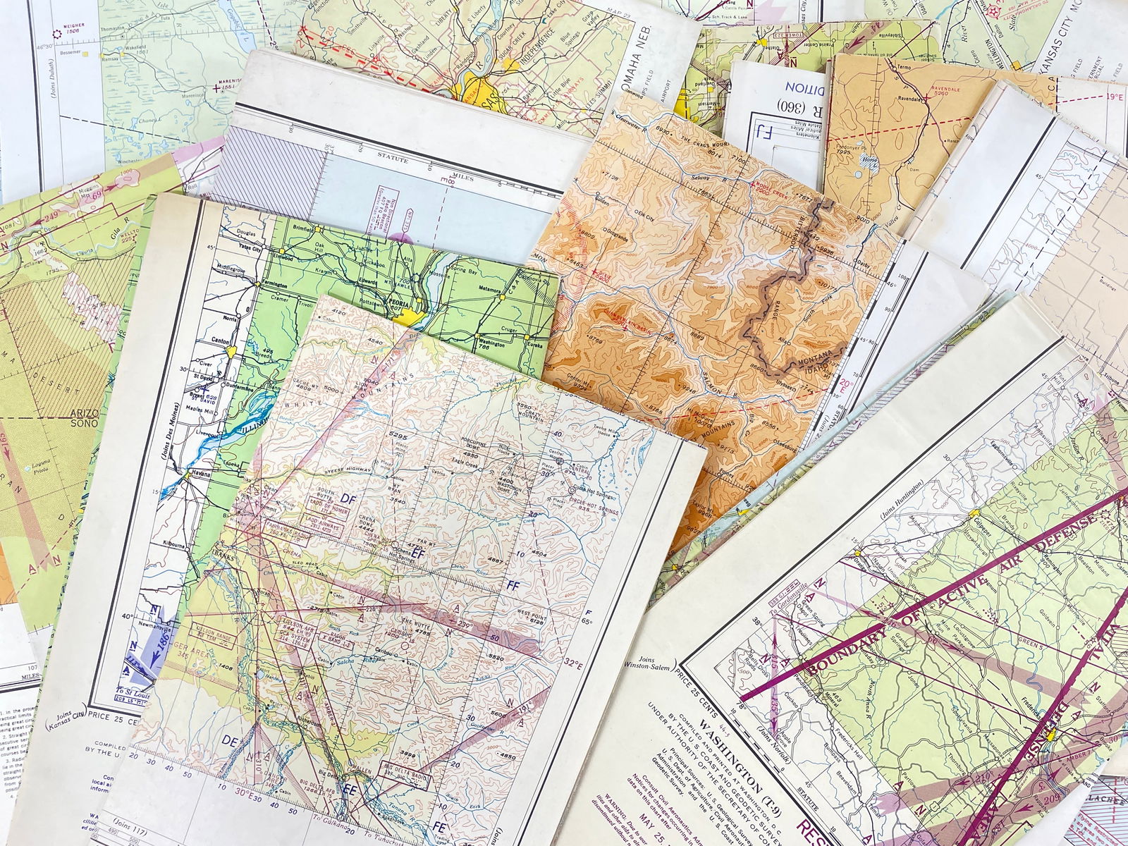 U.S. Government WWII Aeronautical Maps (1 of 4)