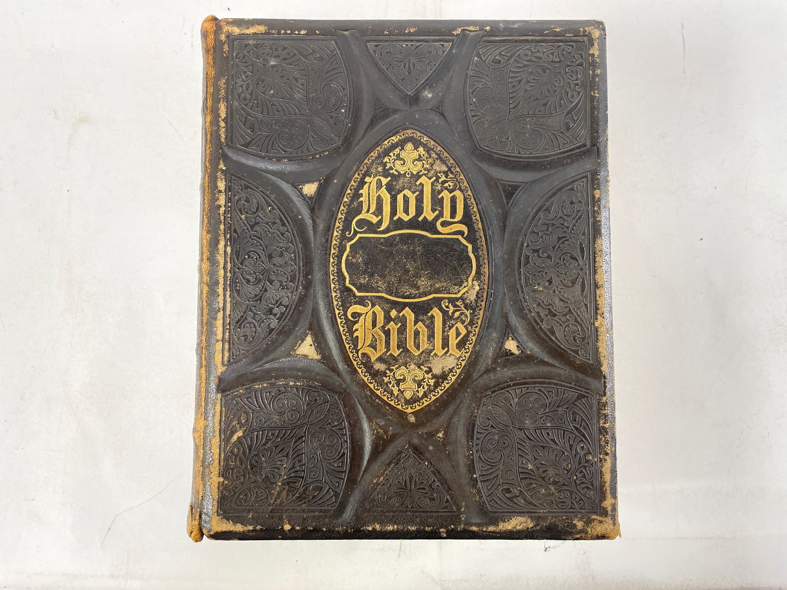 19th Century Holy Bible printed by Samuel D. Burlock & Co. in Philadelphia (1 of 4)