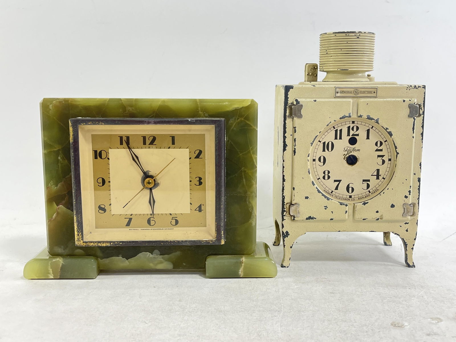 Pair of Vintage Desk Clocks (1 of 8)
