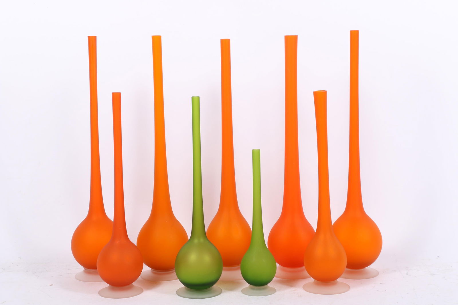 Vintage mid Century modern MCM Rosenthal Netter Carlo Moretti Satinato Murano Italian art glass (1 of 7)