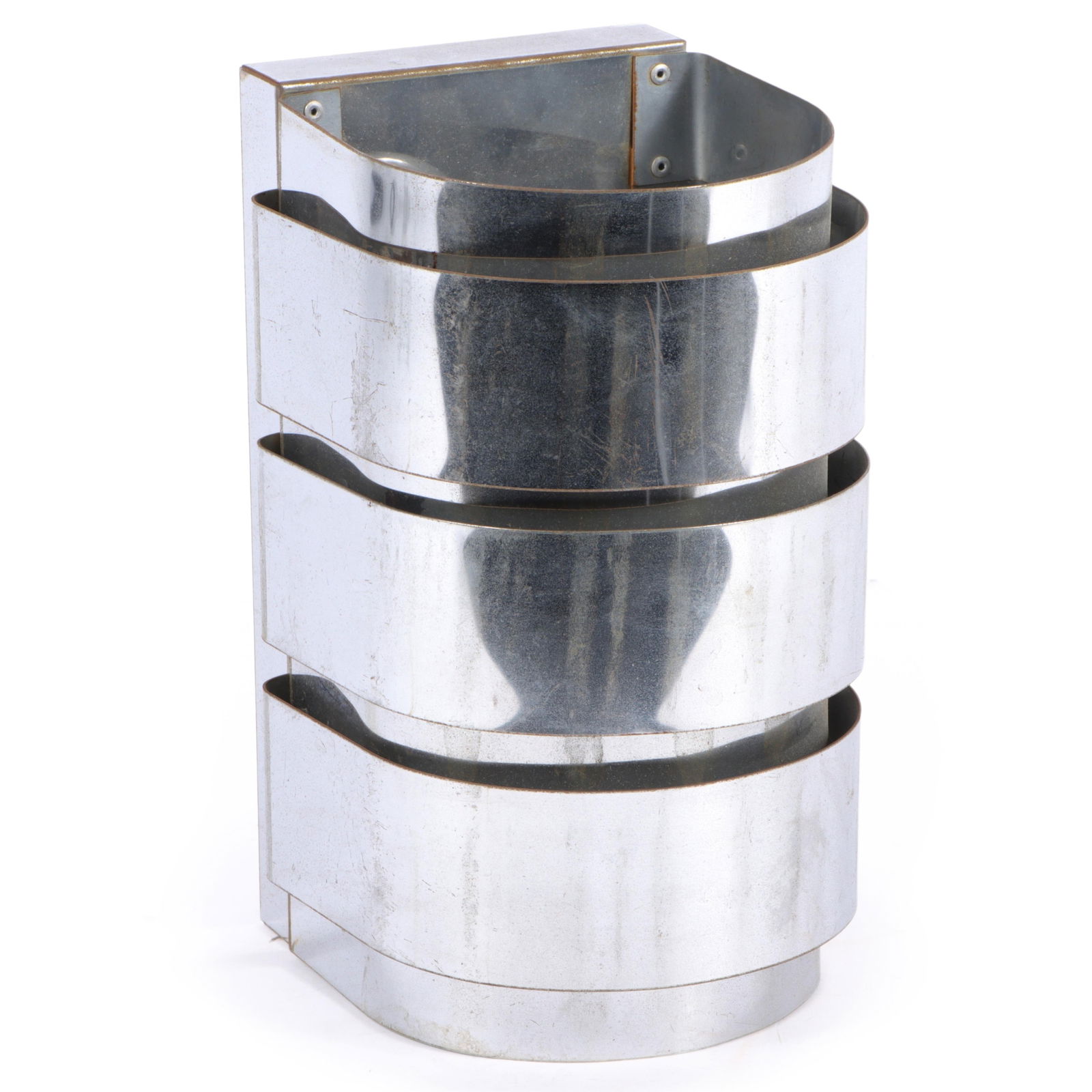 French Mid Century Modern MCM Max Sauze 'Uranus' Aluminum table lamp wall sconce. 11"H x 5 3/4"W: French Mid Century Modern MCM Max Sauze 'Uranus' Aluminum table lamp wall sconce. 11"H x 5 3/4"W